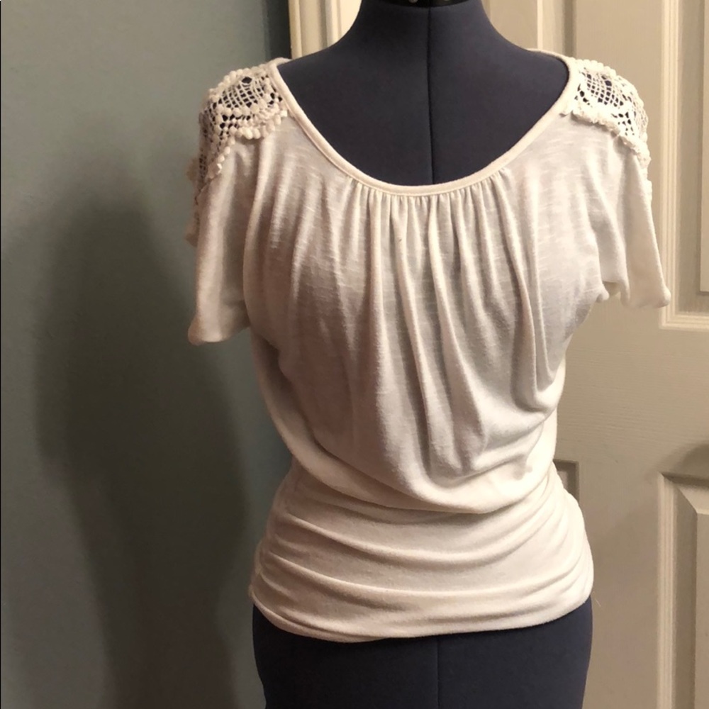 Fitted White Top